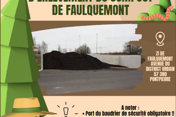 Réouverture provisoire de la plate-forme de compost à Faulquemont