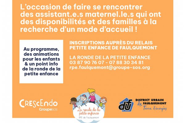 Le 3ème Ass'Mat Dating du RPE Crescendo