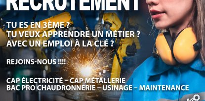 Recrutement - Lycée Professionnel Interentreprises