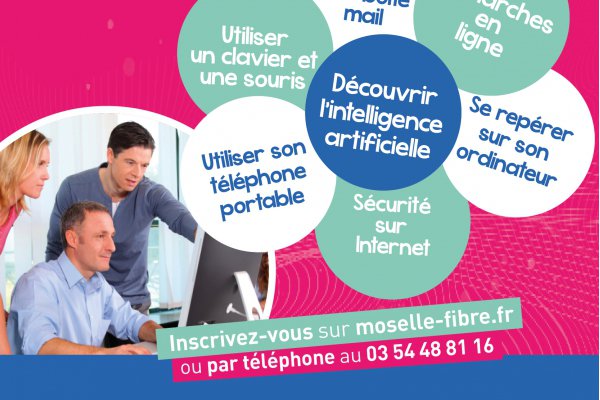 MOSELLE FIBRE, les ateliers numériques collectifs, c’est reparti !
