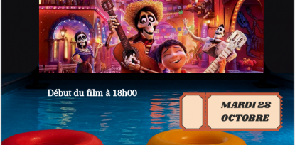 AQUACINÉ à la piscine du District !