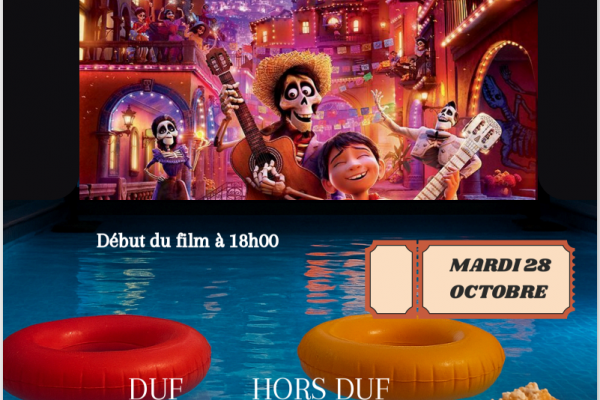 AQUACINÉ à la piscine du District !
