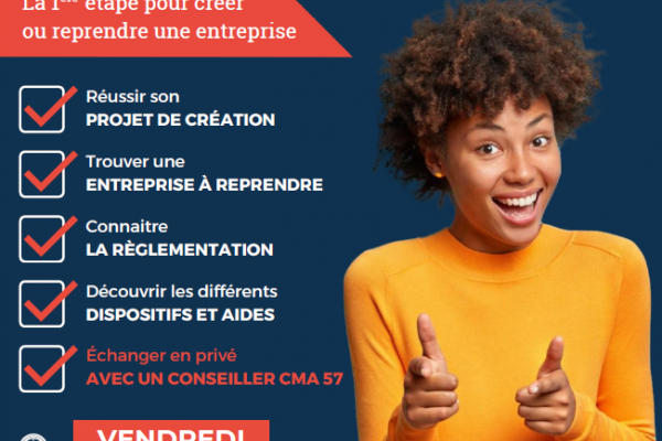 La chambre des métiers propose : les ateliers de la créa !