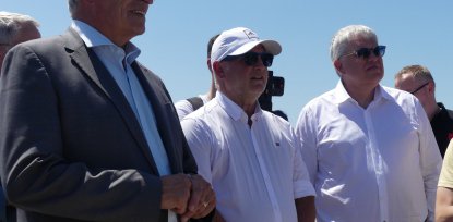 Visite du ministre belge du climat
