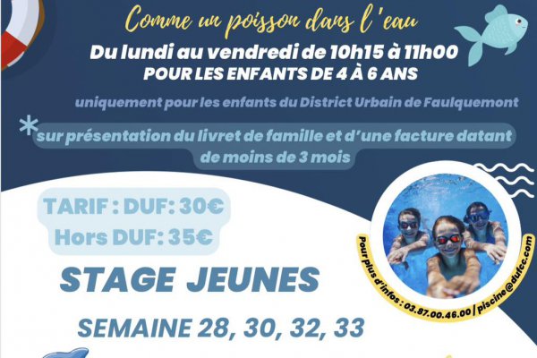 Piscine du District – Été & Saison 2026-2027 !