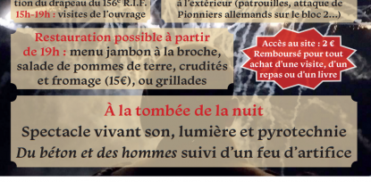 Week-end de commémoration à Bambiderstroff !