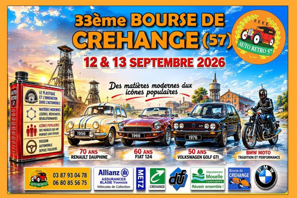 Bourse de Créhange, 33ème édition !
