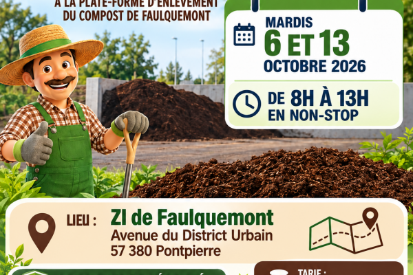 Information SYDEME : compost disponible !
