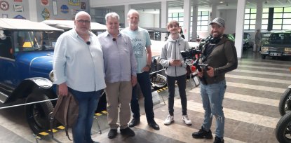 Tournage au Conservatoire Automobile de Faulquemont